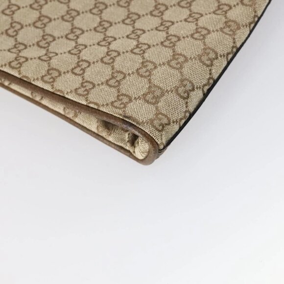 GUCCI GG Canvas Web Sherry Line Garment Cover Beige Red Green Auth 143581 - Picture 3 of 16